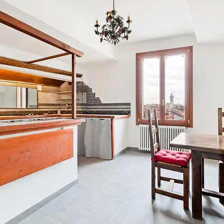 Ponte Di Rialto Penthouse With Panoramic Terrace * Venice